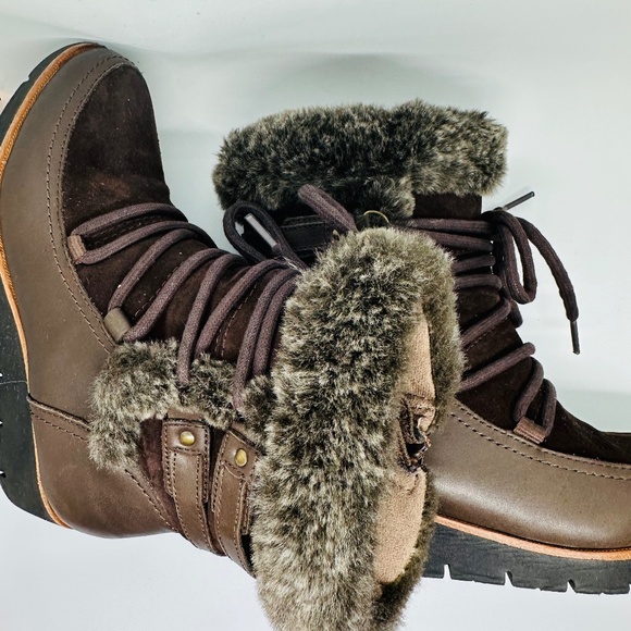 Women’s leather boots, size 6, brown, Earth - Picture 9 of 15